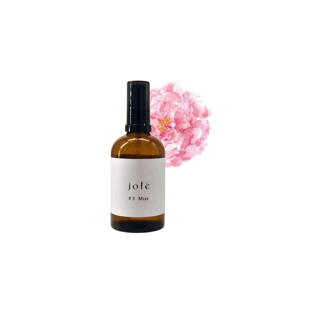 jote ♯3(シャープ3)Mist 100ml《ダマスクローズの香り》化粧水 ミストスプレー